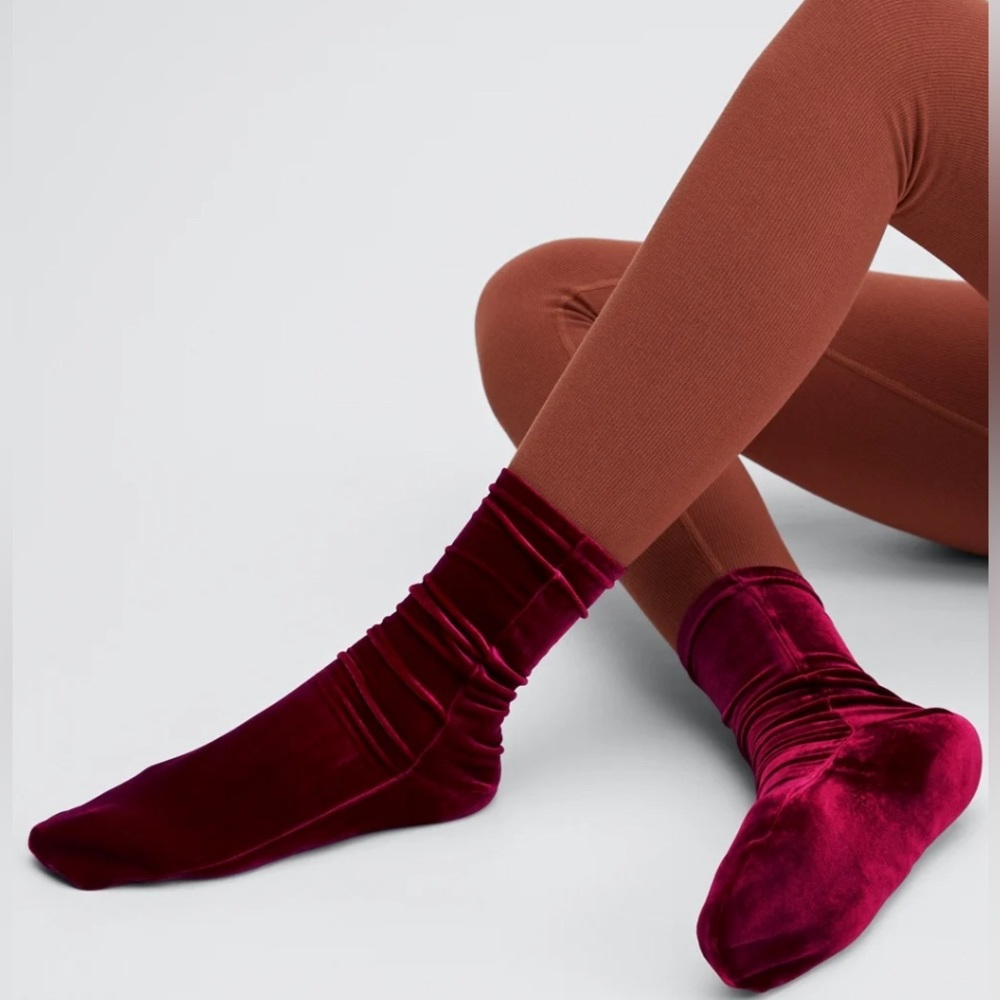 Fabletics Velour Velvet Socks Bundle